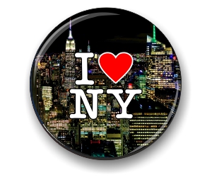 Love New York city fridge magnet